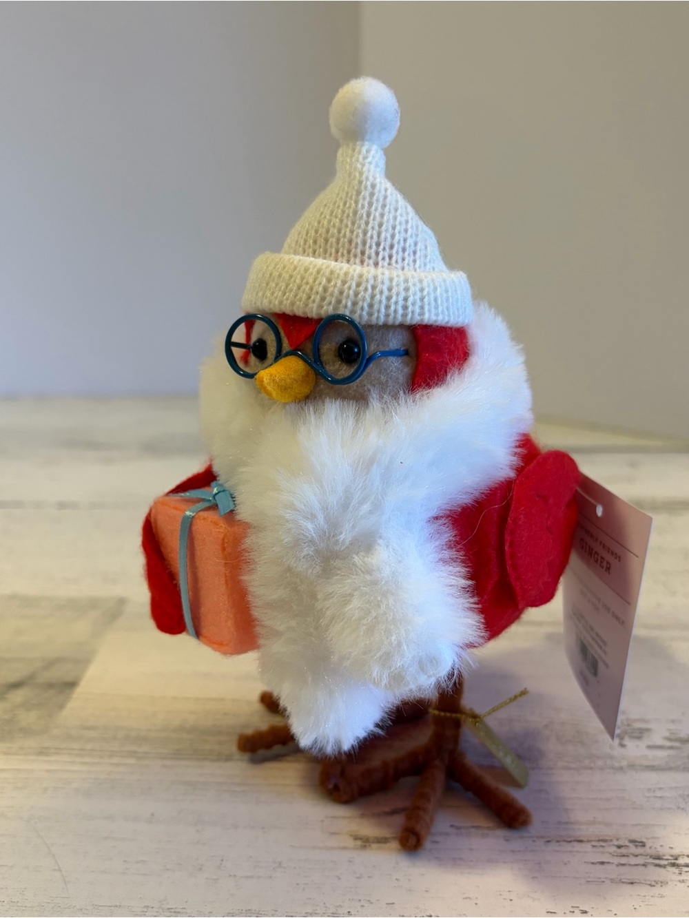 Target Wondershop Featherly Friends Christmas Bird 2023 Ginger NEW